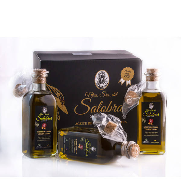 Frasca vidrio 500ml con dosificador aceite de oliva virgen extra